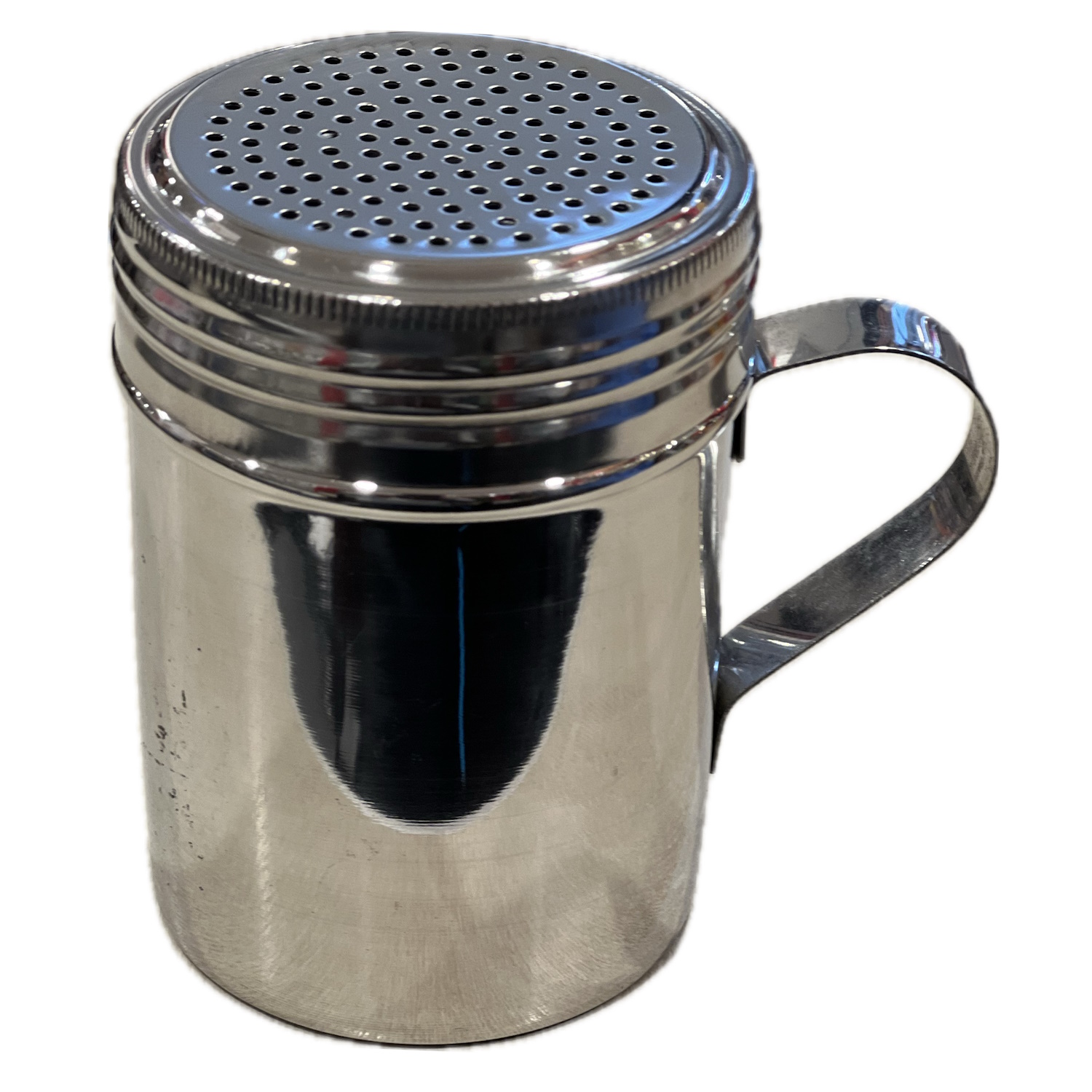 Stainless Steel Pepper Shaker w / Handle