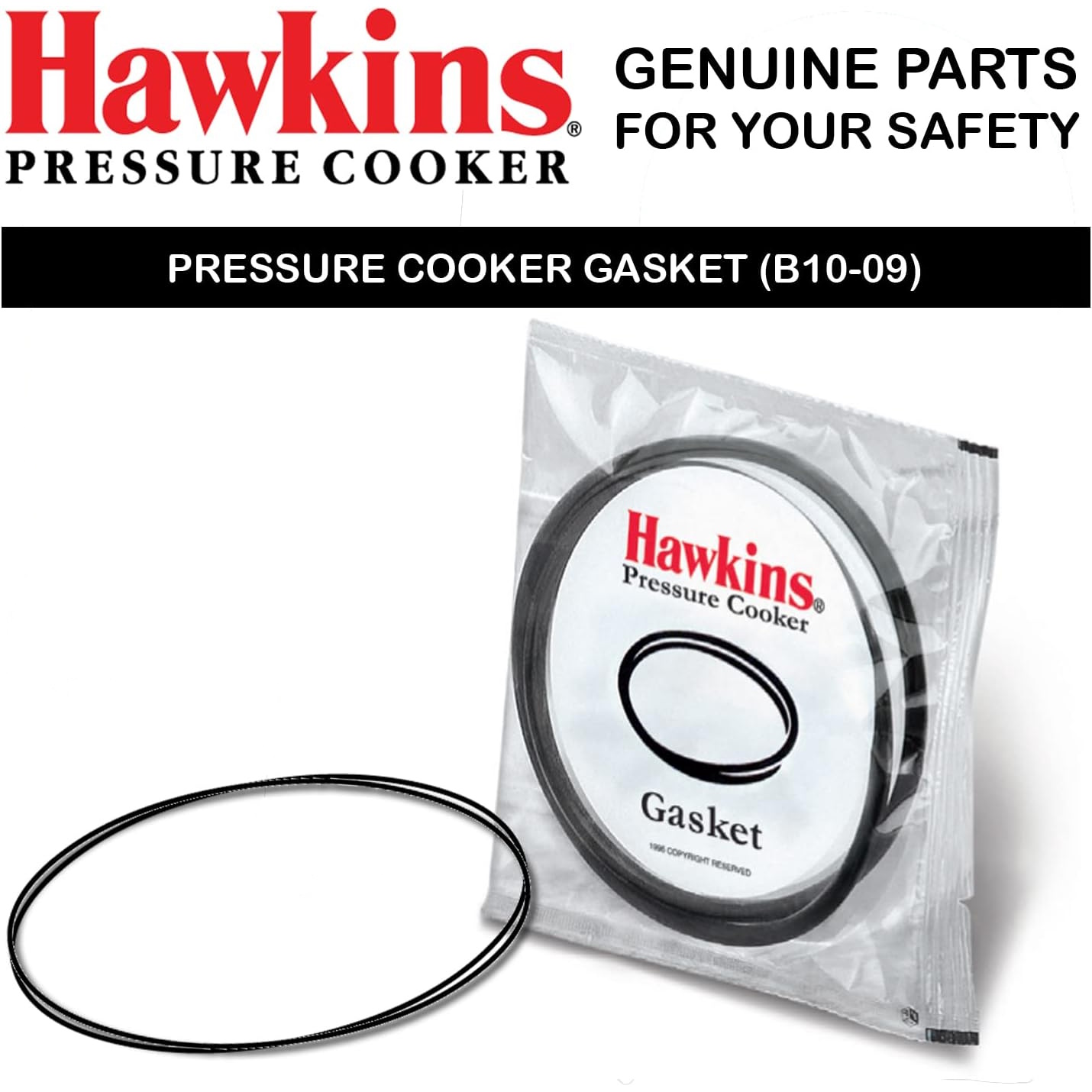 Hawkins Gasket for 3.5-8L P.Cookers 