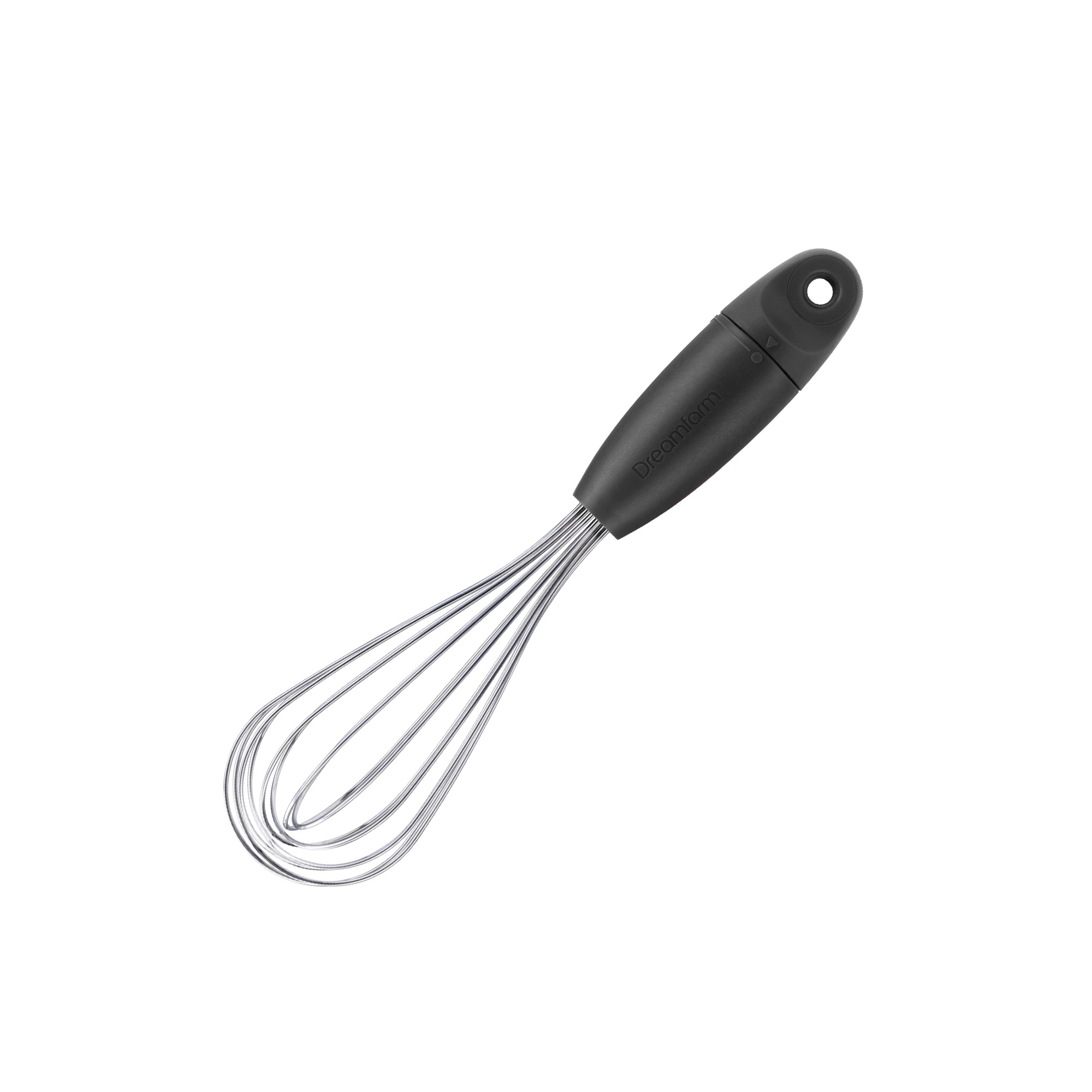 Dreamfarm Mini Flisk Fold Flat Balloon Whisk 23cm Black-1
