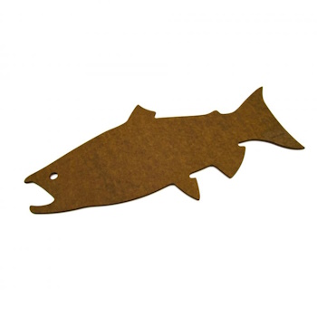 Epicurean Salmon Brd Nut/Nat56X27X0.6cm