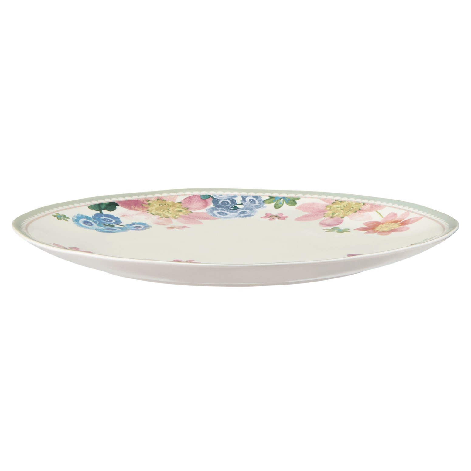Maxwell & Williams Primula Round Platter 32cm White Gift Boxed-2