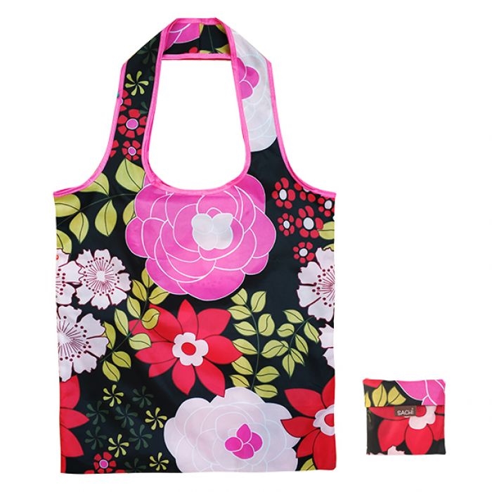 Sachi Fold Up Eco Reusable Shopping Bag - Floral Blooms