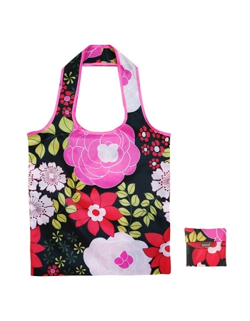 Sachi Fold Up Eco Reusable Shopping Bag - Floral Blooms