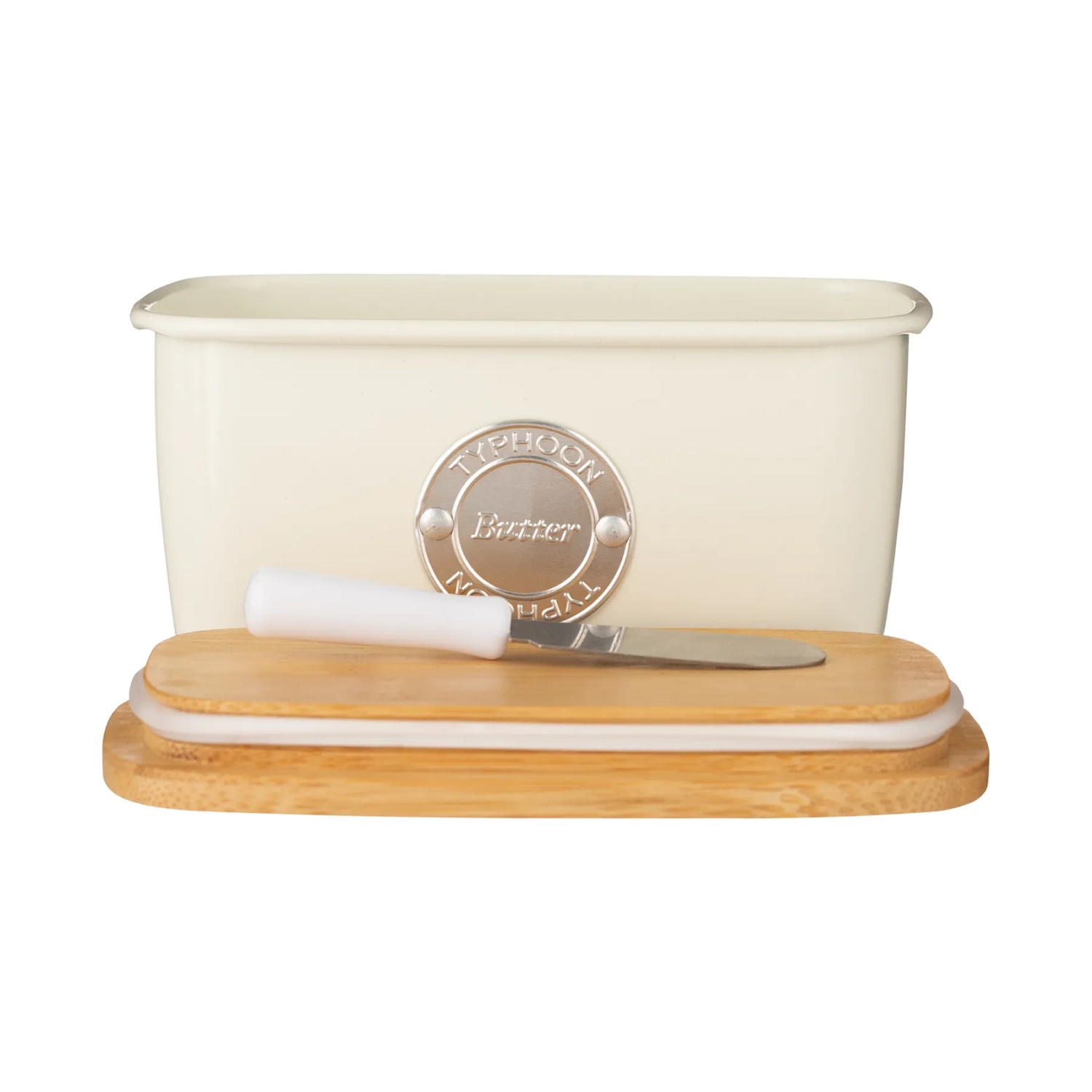 Typhoon Living Butter Dish 650ml Cream-2