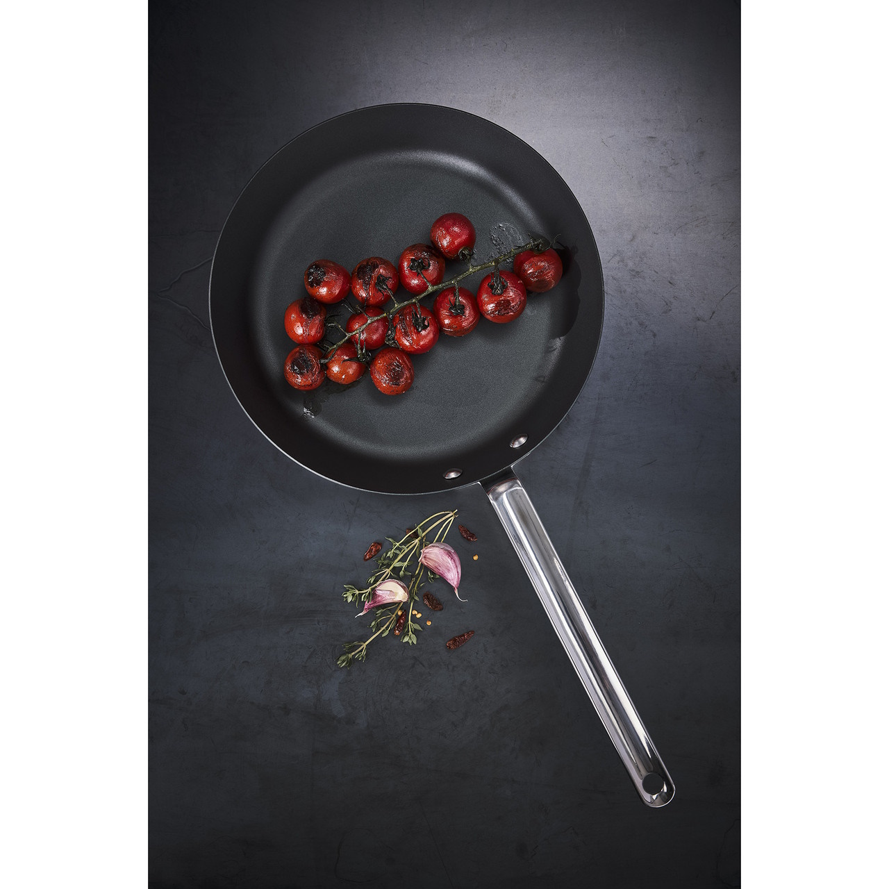 Scanpan Black Iron Carbon Steel Fry Pan 26cm-4