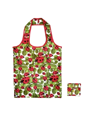 Sachi Fold Up Eco Reusable Shopping Bag - Lady Bug