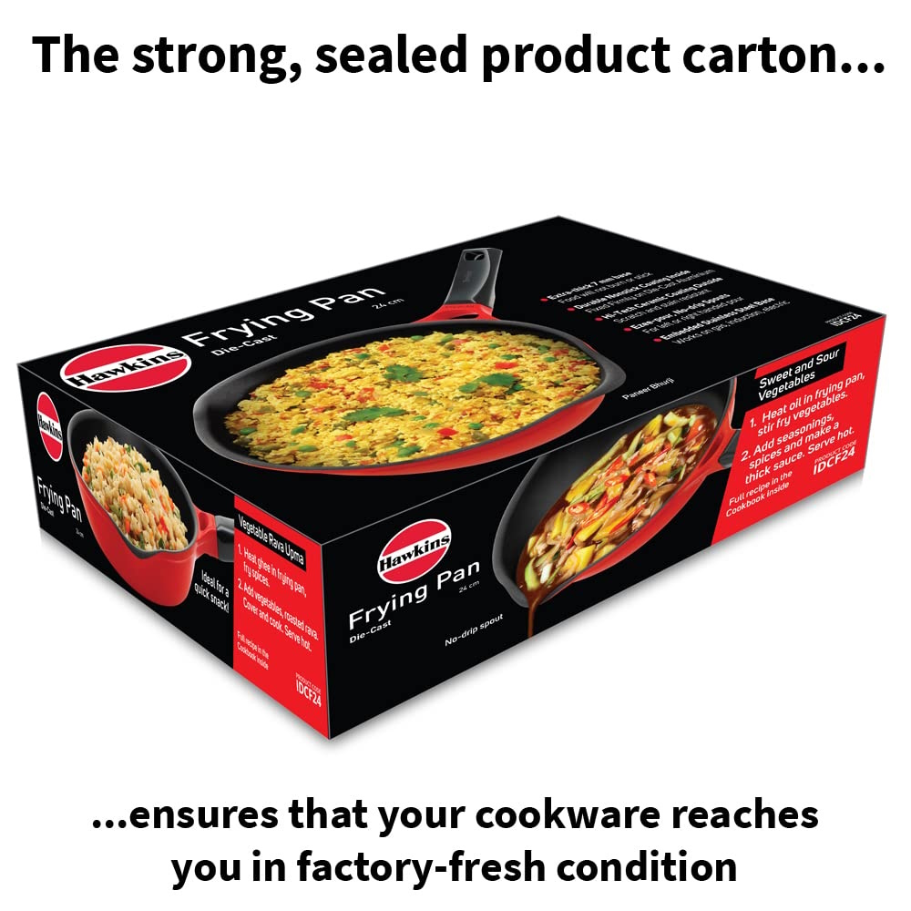 Hawkins Die Cast Non Stick Frying Pan 24cm - IDCF24-4