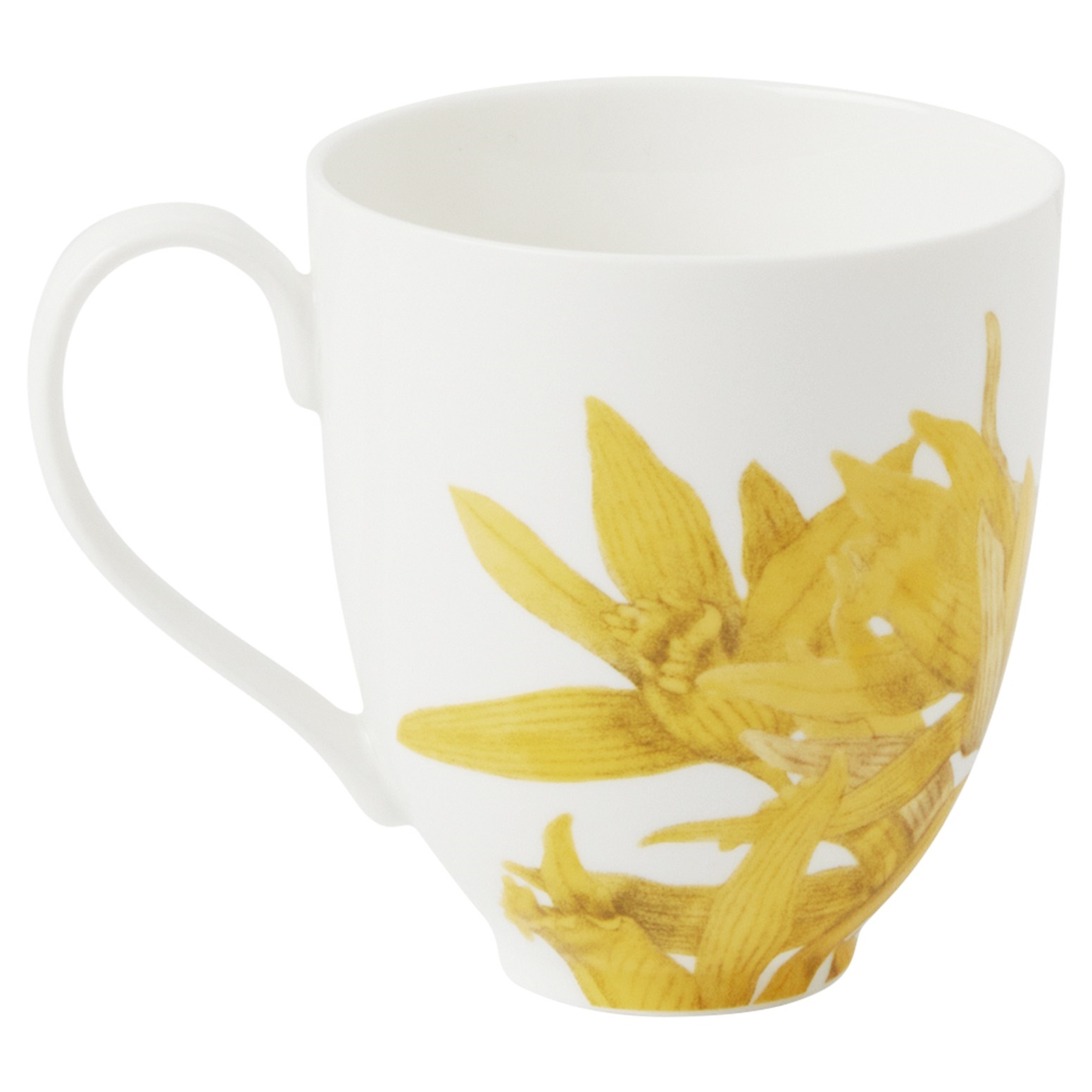 Maxwell & Williams Royal Botanic Gardens Australian Orchids Mug 350ML Yellow Gift Boxed-3