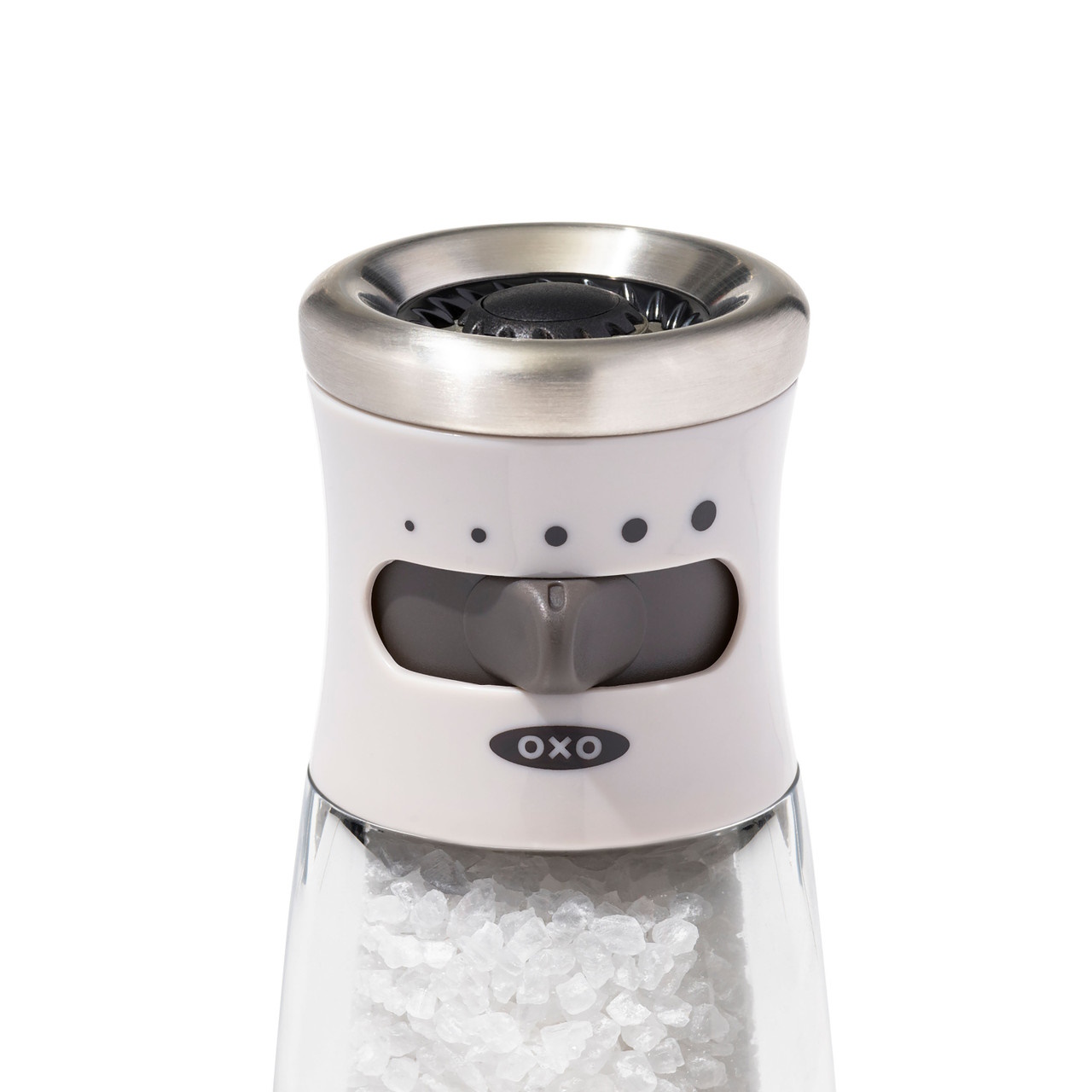 OXO GG Contoured Mess-Free Salt Grinder - Gray