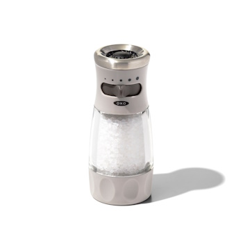OXO GG Contoured Mess-Free Salt Grinder - Gray