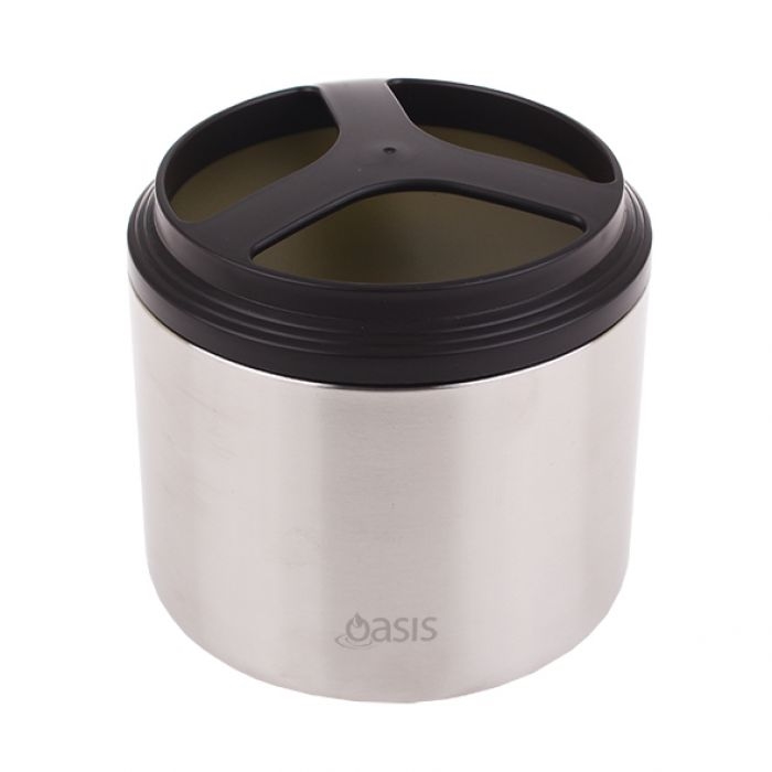 Oasis Stainless Steel Insulated Food Container Khaki 1L-1