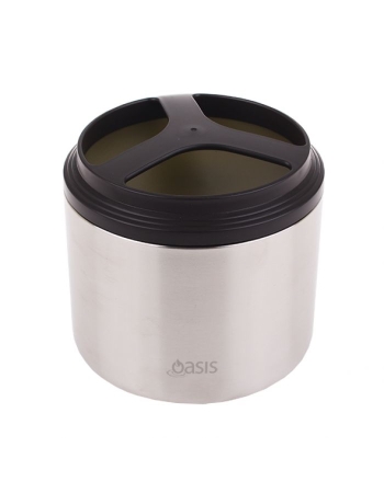 Oasis Stainless Steel Insulated Food Container Khaki 1L