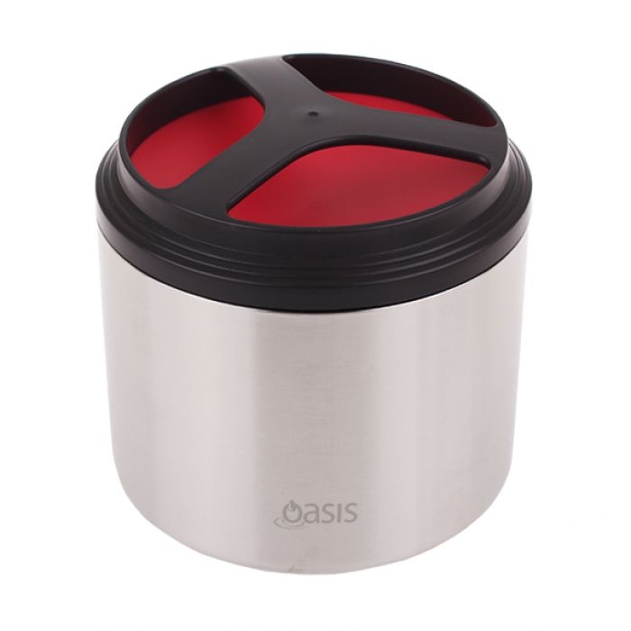 Oasis Stainless Steel Insulated Food Container Watermelon 1L