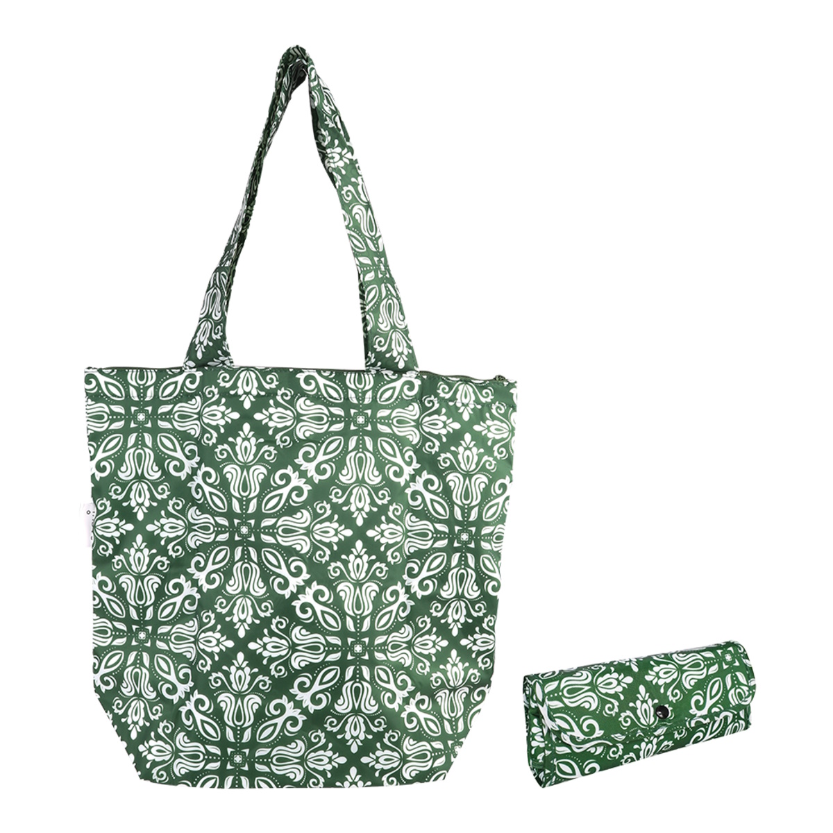 Sachi Insulated Market Tote - Bohemian Green-1