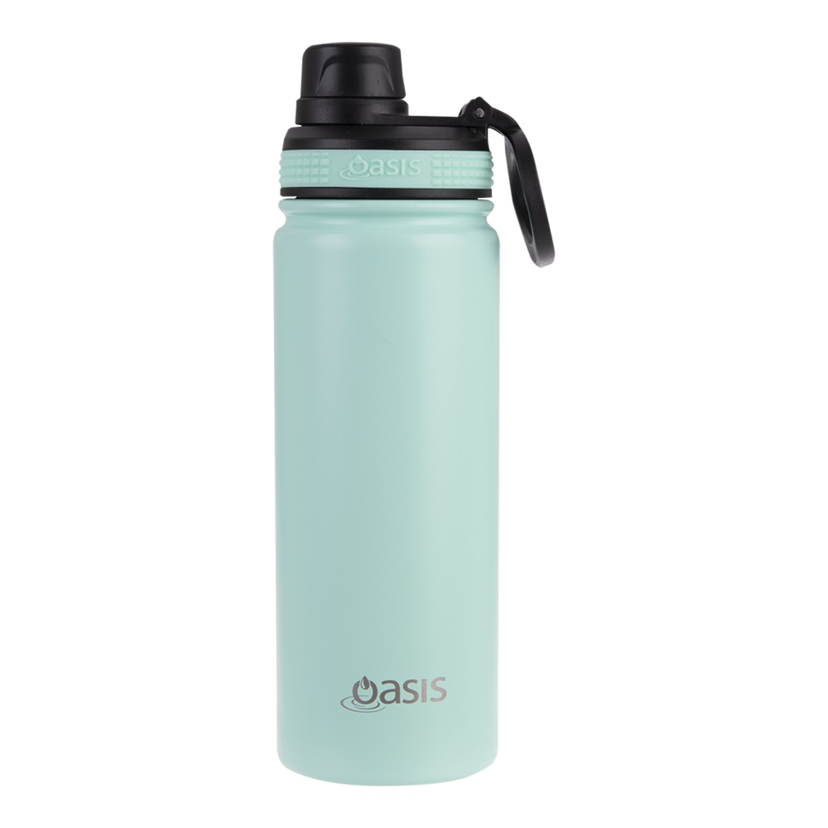Oasis Stainless Steel Insulated Challenger Sports Bottle With Screw Cap 550ml - MINT-1
