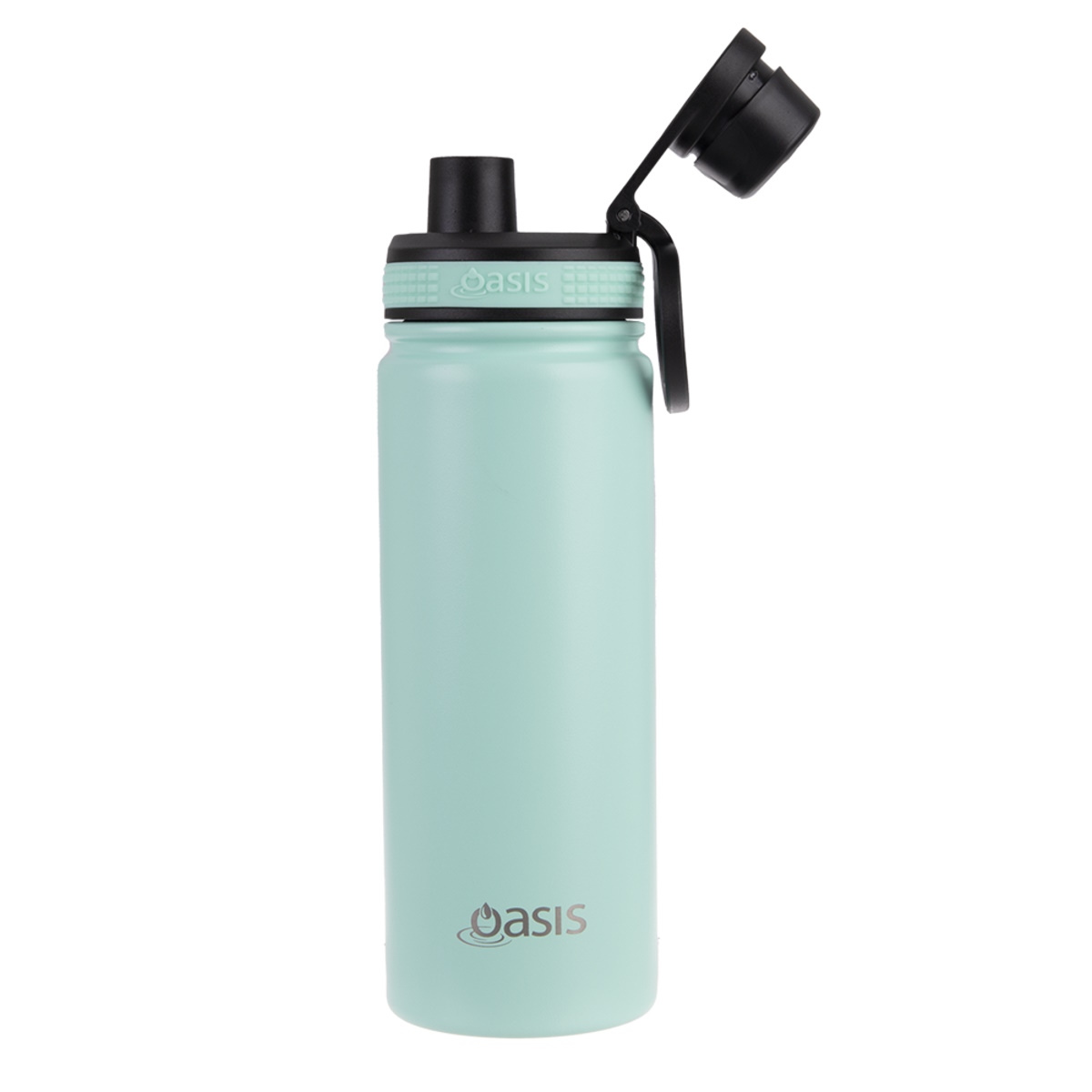Oasis Stainless Steel Insulated Challenger Sports Bottle With Screw Cap 550ml - MINT-2