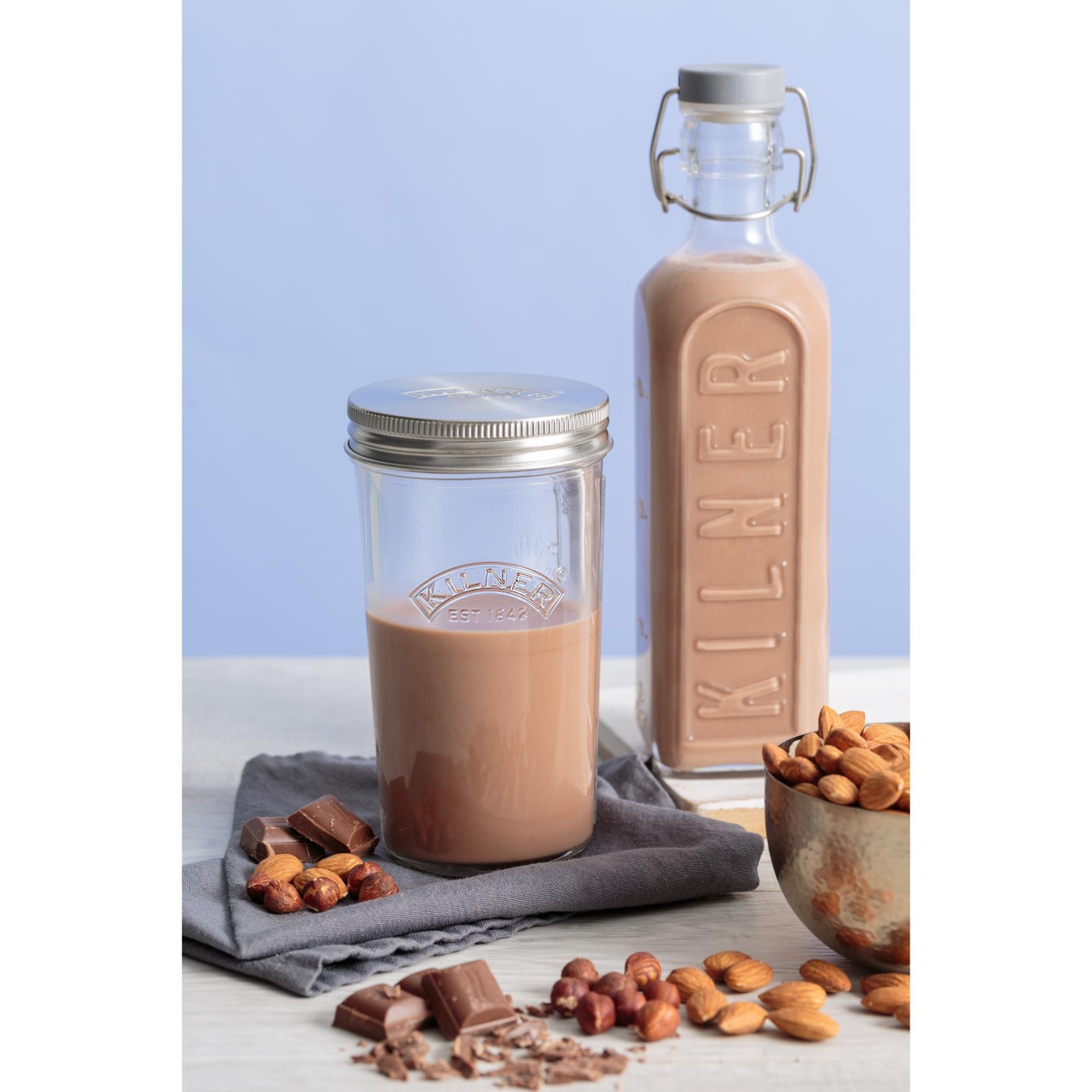 Kilner Nut Drink Making Set, 500ml-3