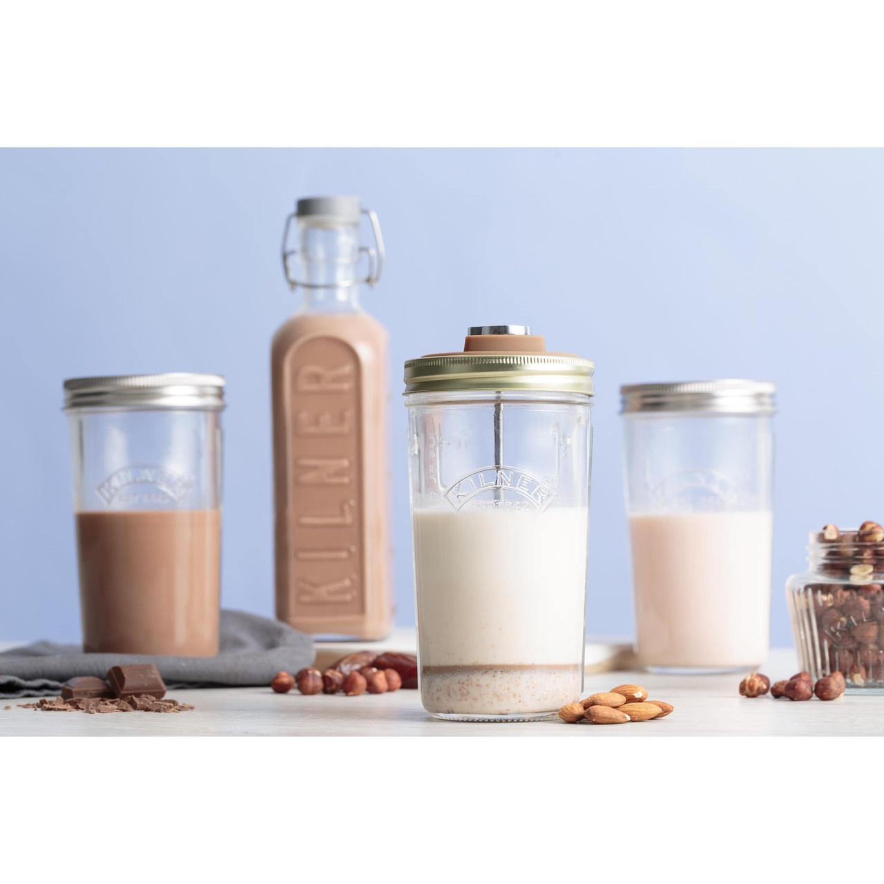 Kilner Nut Drink Making Set, 500ml-4
