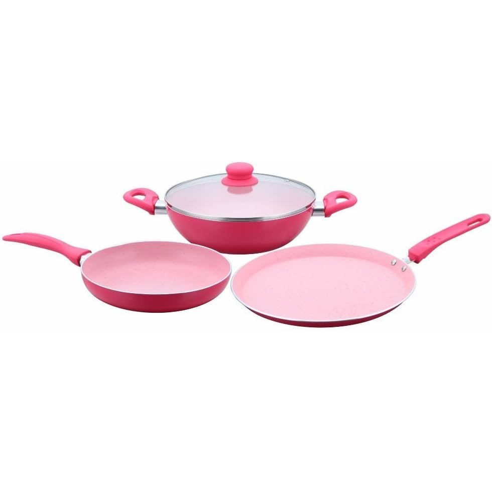 Wonderchef French Blossom Set - Pink-1