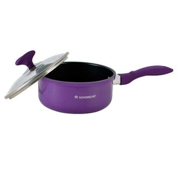 Wonderchef Elite Sauce Pan With Lid 18cm 2L
