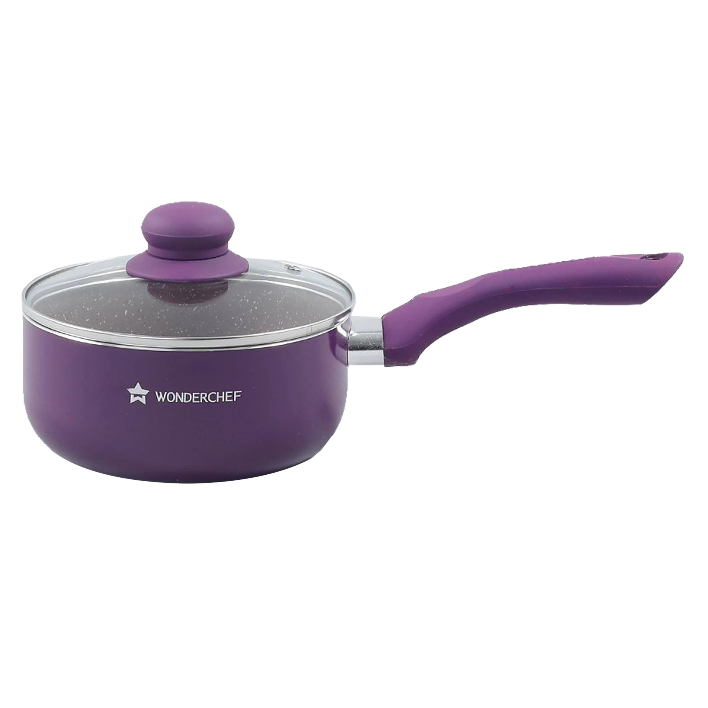 Wonderchef Royal Velvet Sauce Pan With Lid 18cm - 2L-4