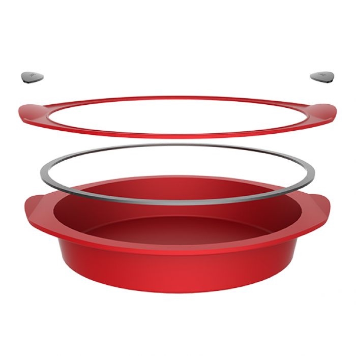 D.line Silicone Bakeware Round Cake Pan 24cm-3