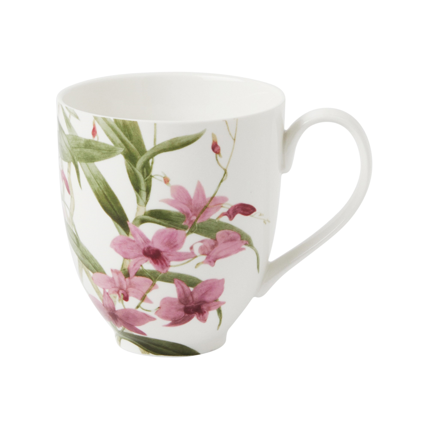Maxwell & Williams Royal Botanic Gardens Australian Orchids Mug 350ML Pink Gift Boxed-1