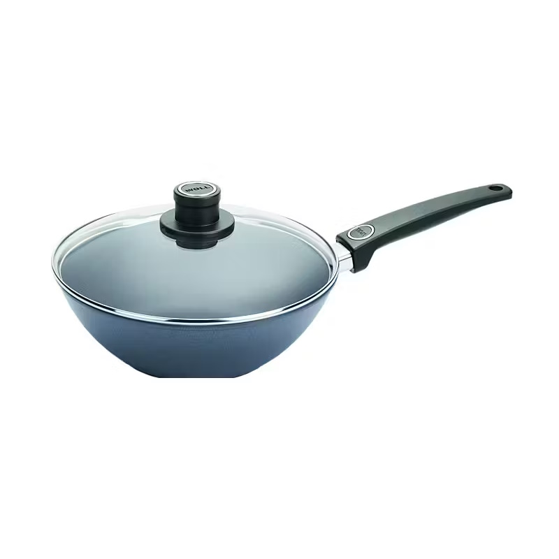 Woll Diamond Lite Fix Handle Conventional Wok 30cm With Lid Gift Boxed-1