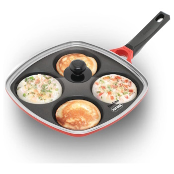 Hawkins Die Cast Multi Snack Pan 30 Cm With Glass Lid DCMS30G
