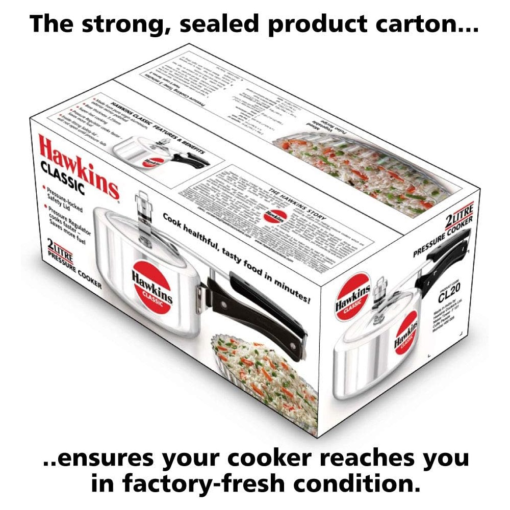 Hawkins Classic 2L Pressure Cooker - CL20-3
