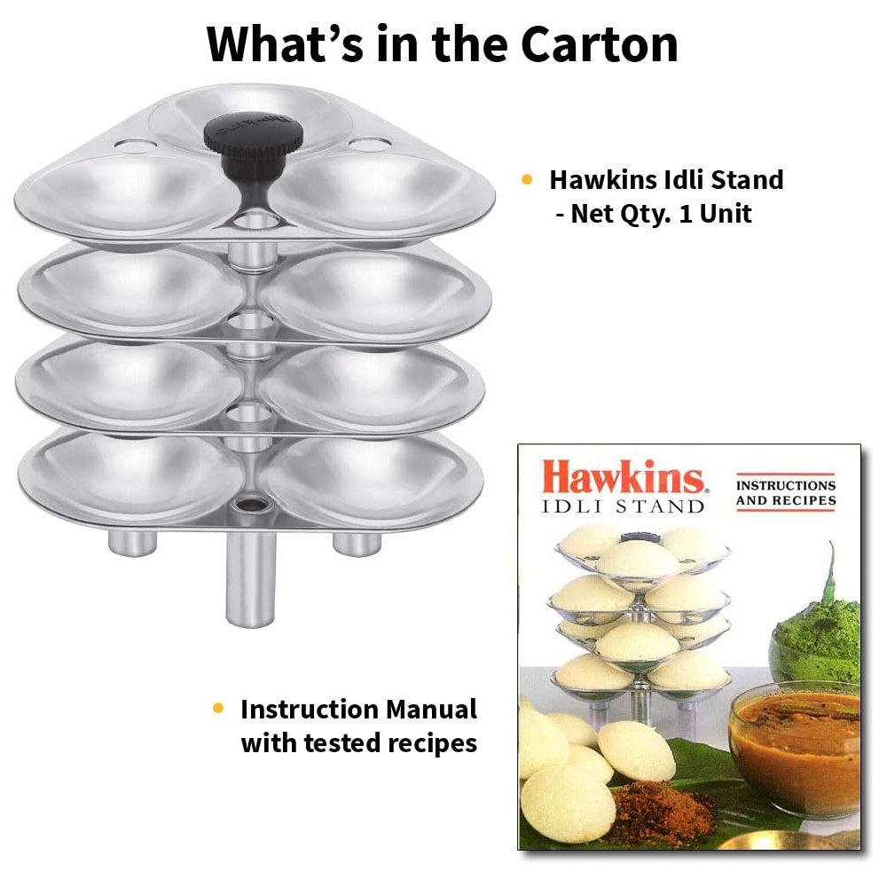 Hawkins Idli Stand - 12 Idlis - Small - ID12S-2