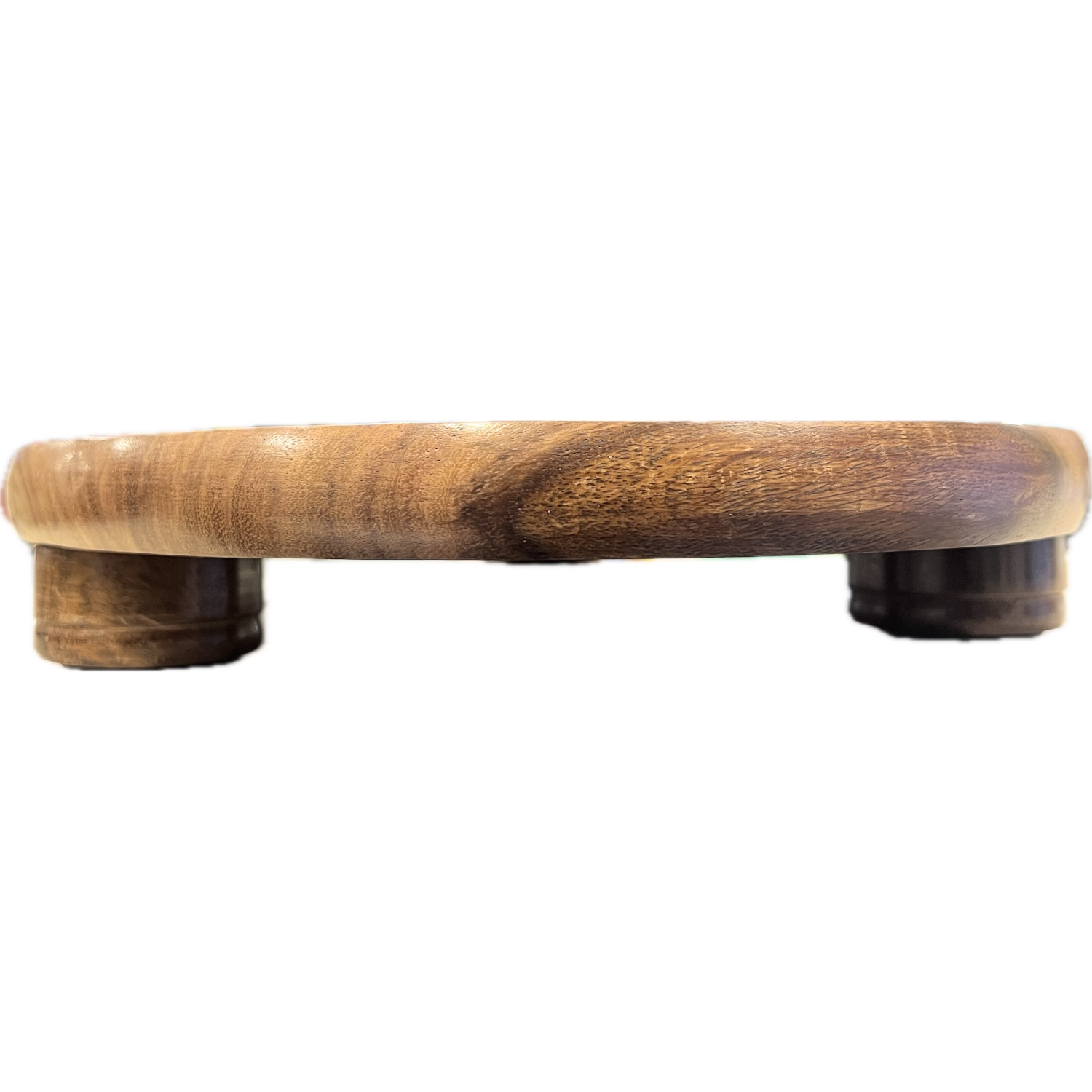Bon Appetit Teak Wood Chakla Rolling Board 27.5cm-3