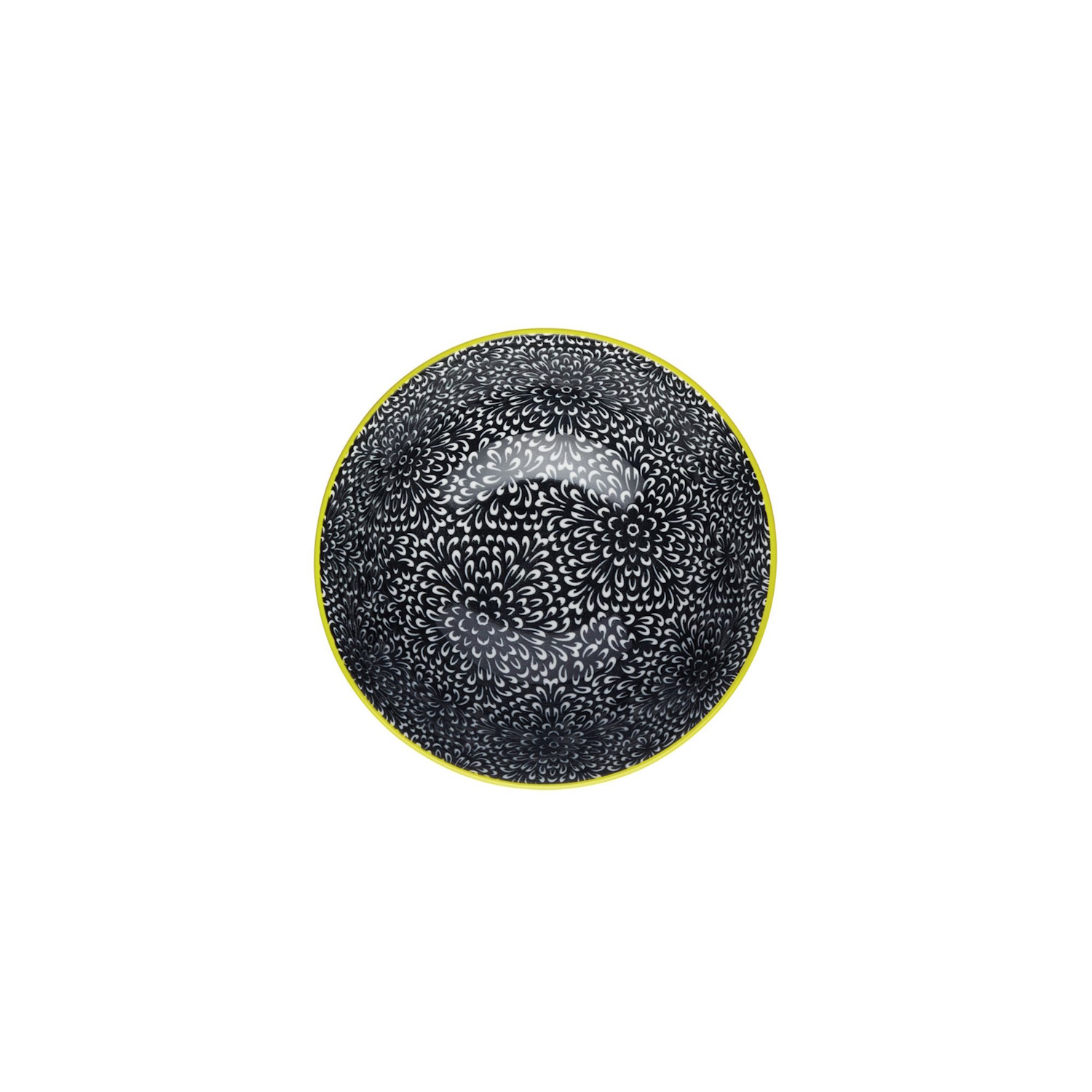 Mikasa Does it All Bowl 15.7cm - Black Floral-2