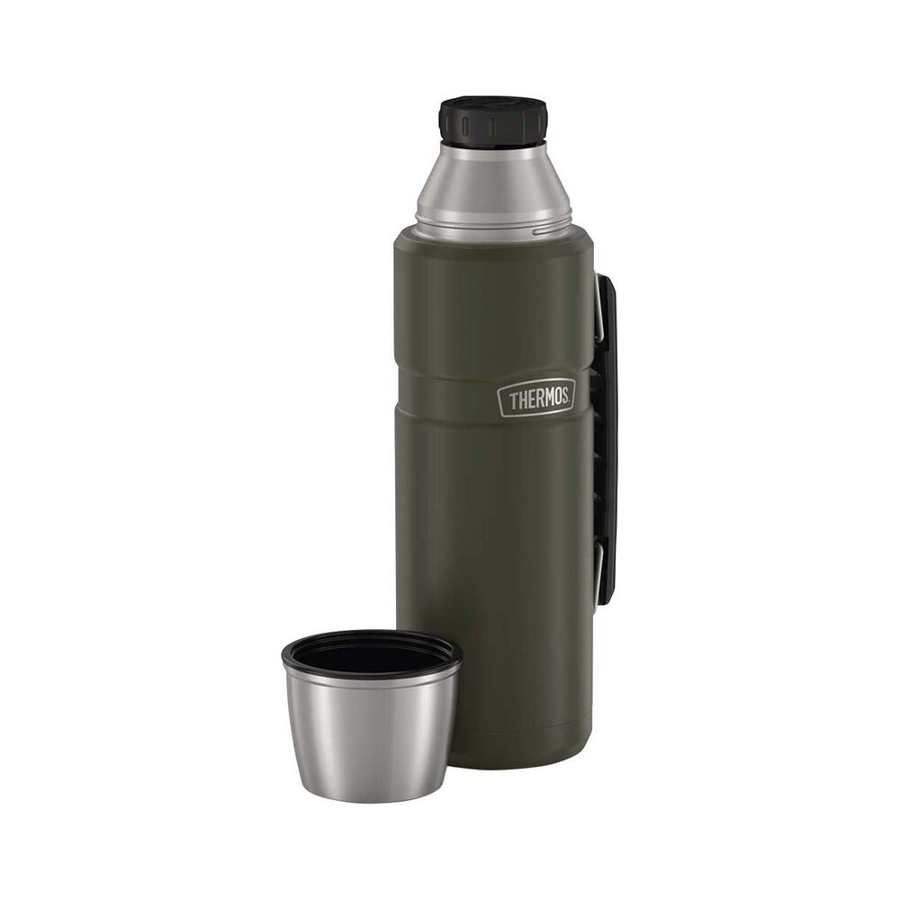 Thermos 1.2L Stainless King™ Stainless Steel Vacuum Insulated Flask Army Green-2