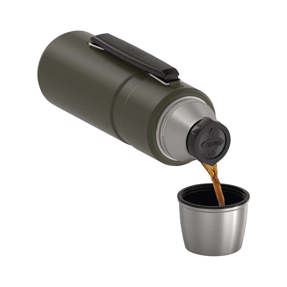 Thermos 1.2L Stainless King™ Stainless Steel Vacuum Insulated Flask Army Green-4