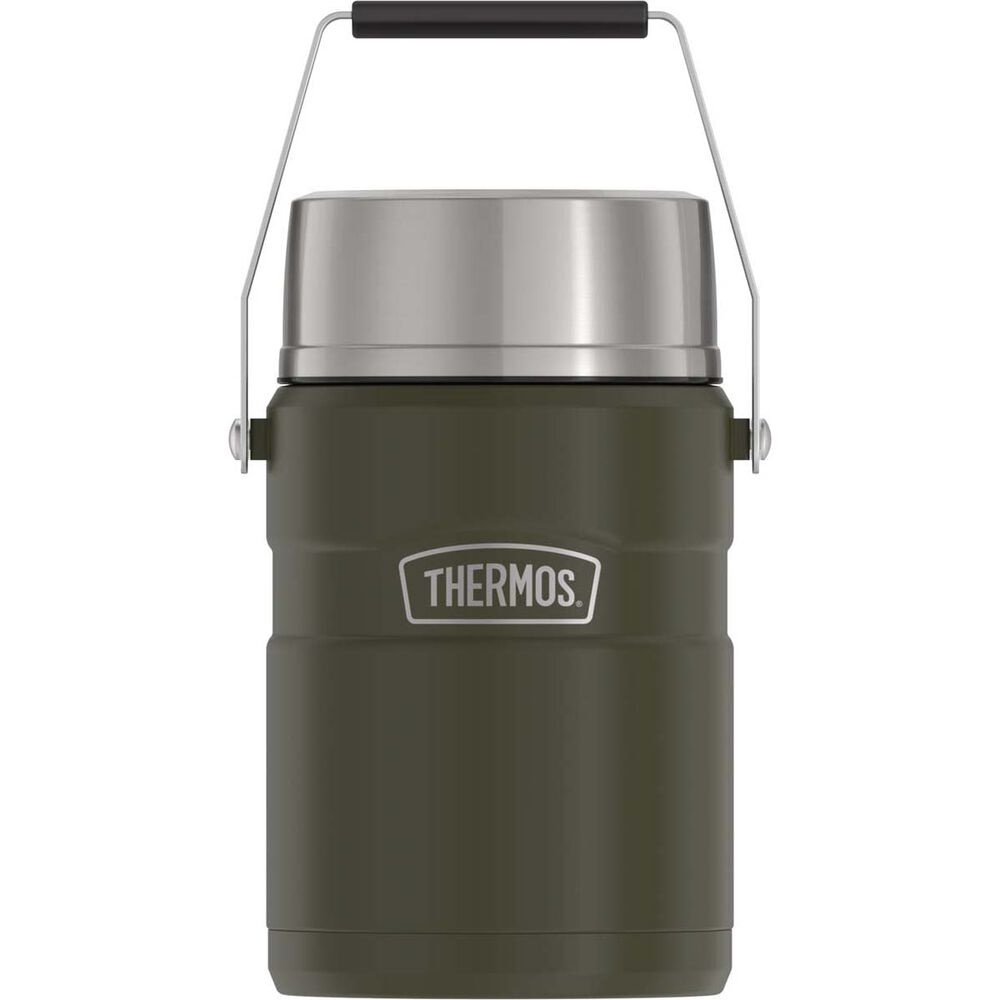 Thermos Stainless King Stainless Steel Vacuum Insulated Food Jar 1.39L Army Green-3
