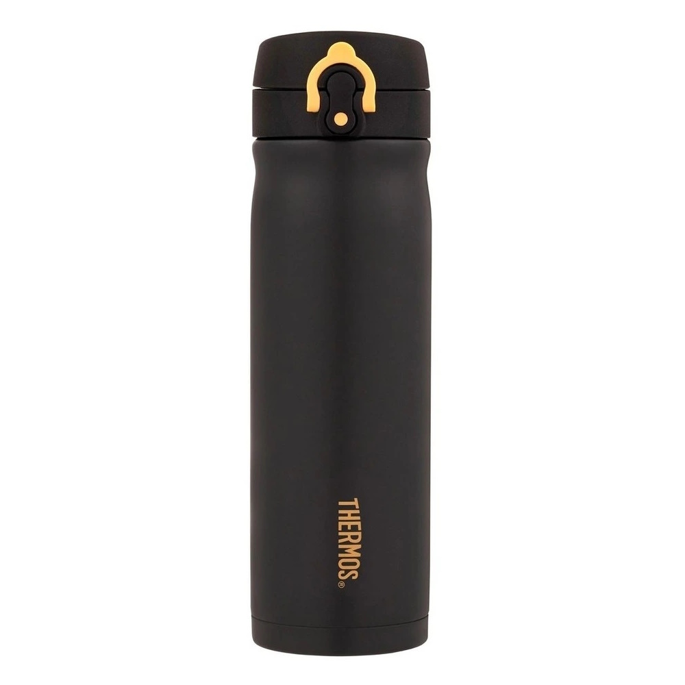 Thermos Stainless Steel Vacuum Insulated Bottle  Black 470ml-4
