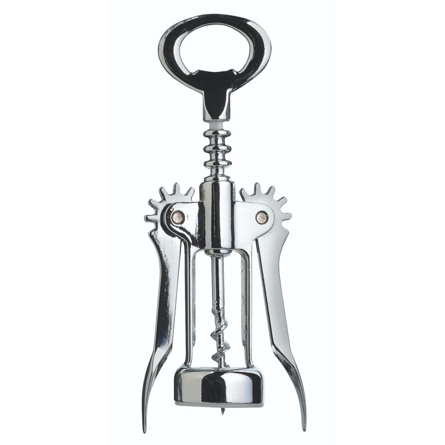 BarCraft Double Handled Chrome Wing Corkscrew-1