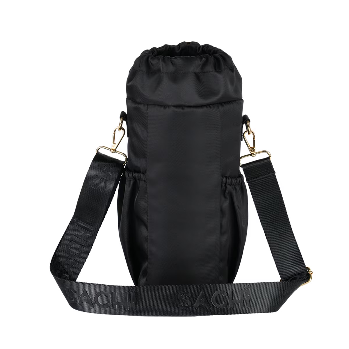 Sachi Crossbody Insulated Bottle Bag - Black-3