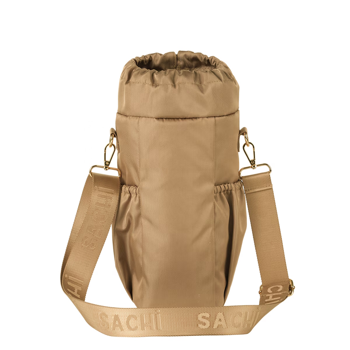 Sachi Crossbody Insulated Bottle Bag - Latte-3