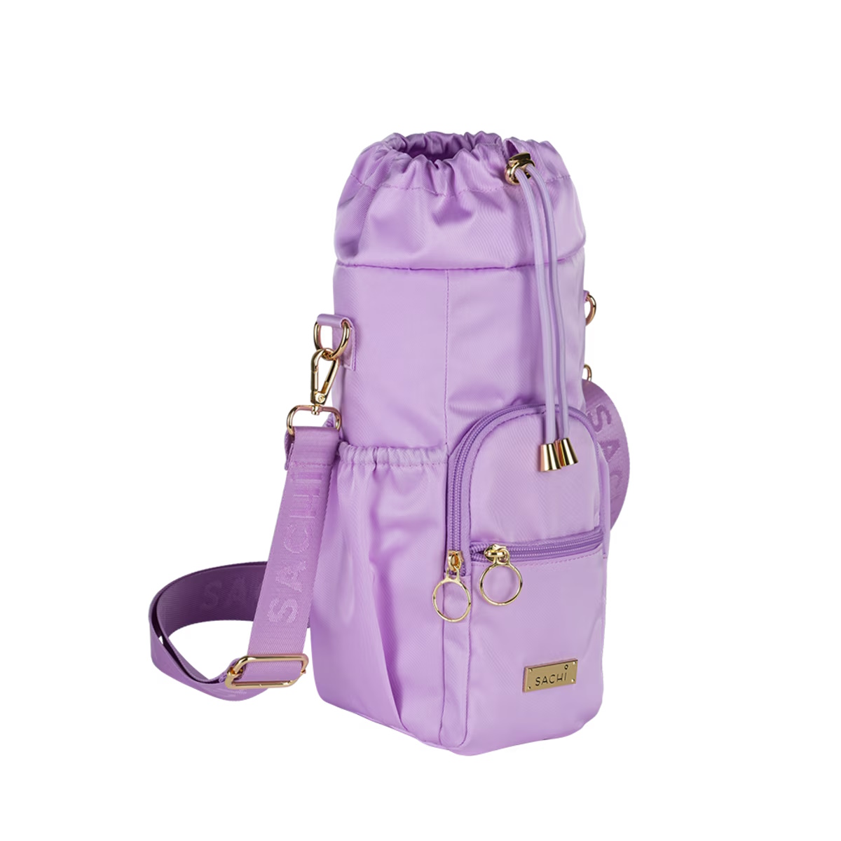 Sachi Crossbody Insulated Bottle Bag - Orchid-2
