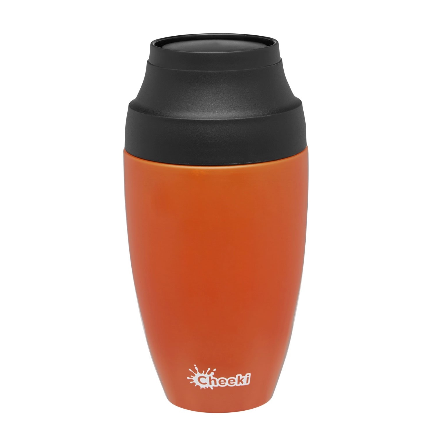 Cheeki Insulated Coffee Mug - Orange 350ml-1