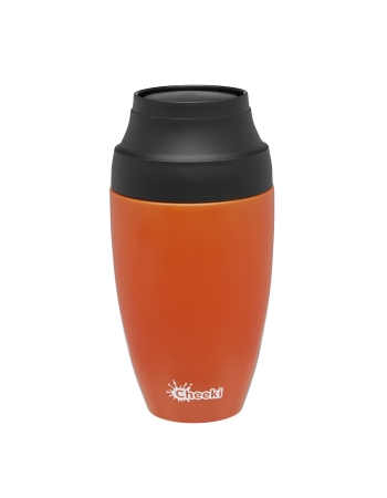 Cheeki Insulated Coffee Mug - Orange 350ml