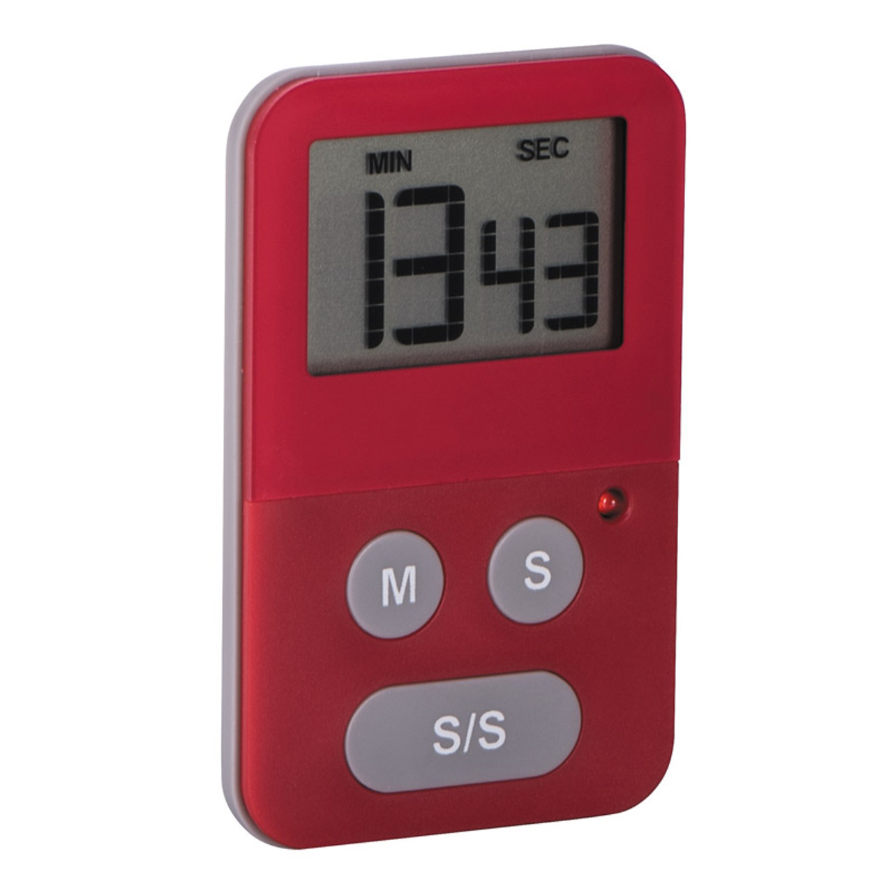Avanti Digital Kitchen Timer with Light -Red-1