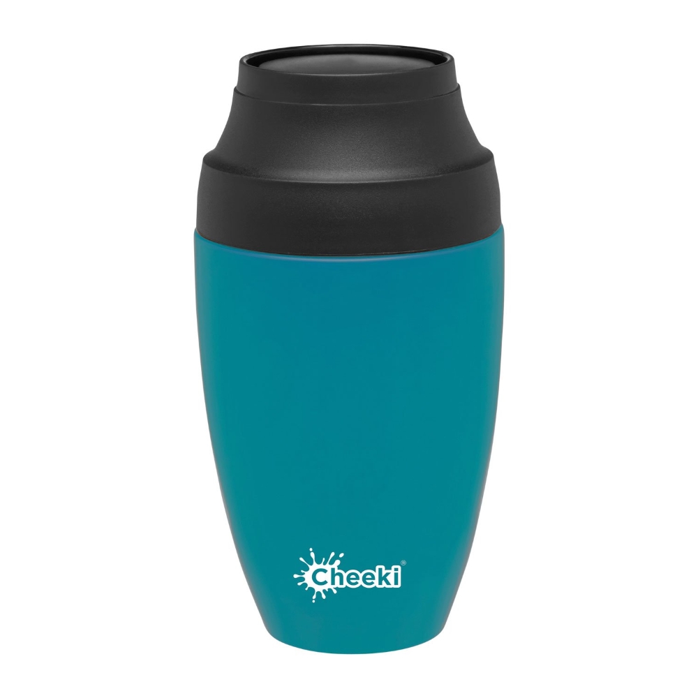 Cheeki Insulated Coffee Mug - Topaz 350ml-1