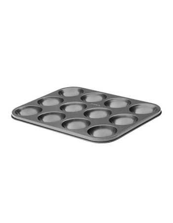  Pyrex Platinum 12 Cup Patty Cake Pan