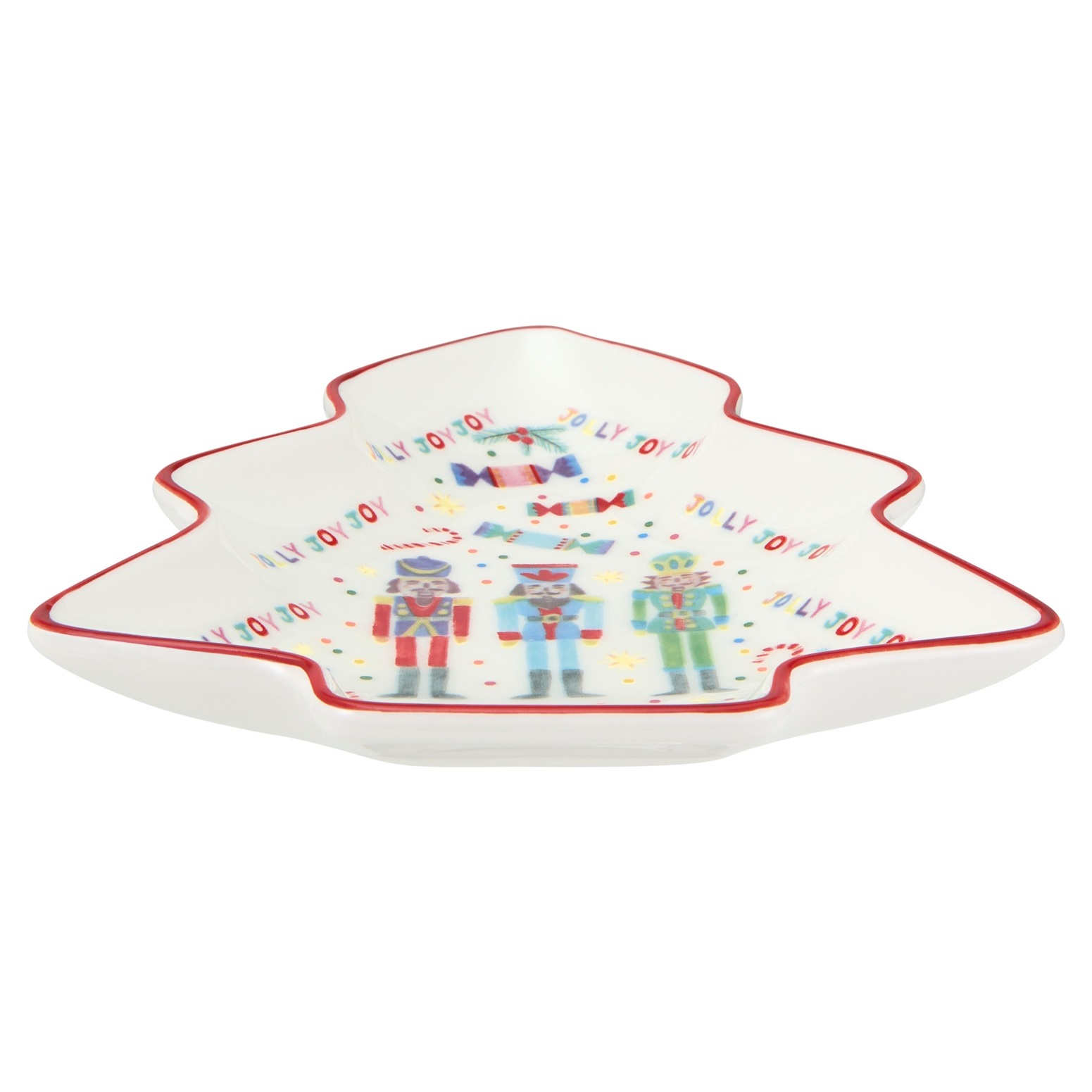 Maxwell & Williams Jolly Joy Joy Tree Dish 25cm Christmas Tree Gift Boxed-2