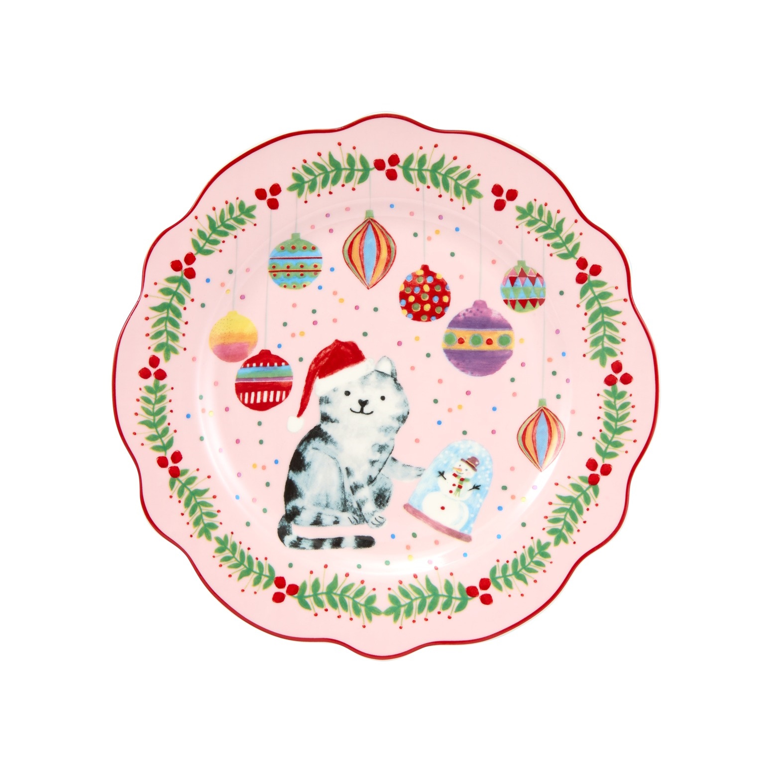 Maxwell & Williams Jolly Joy Joy Plate 20cm Cat Gift Boxed-1