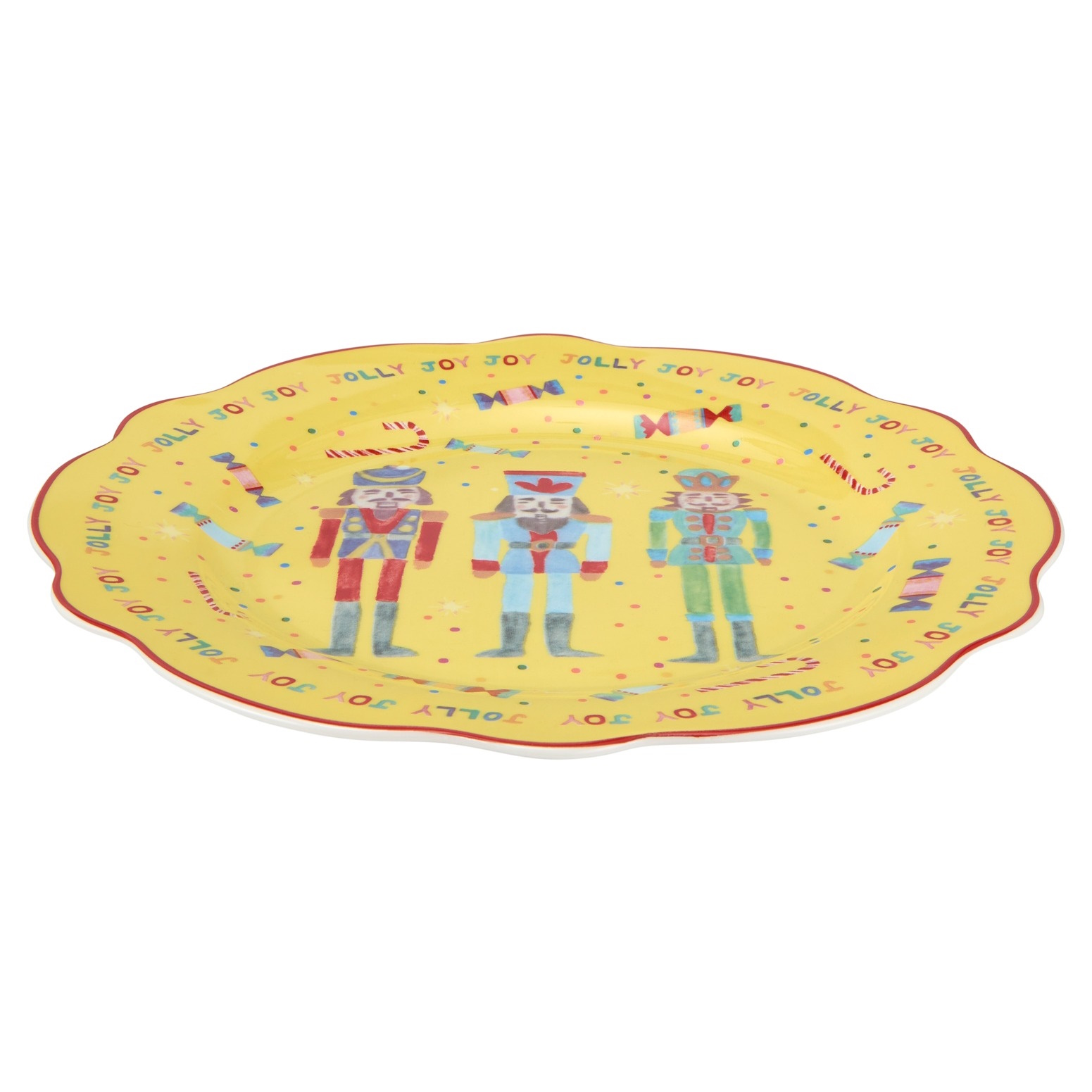Maxwell & Williams Jolly Joy Joy Plate 20cm The Nutcracker Gift Boxed-4