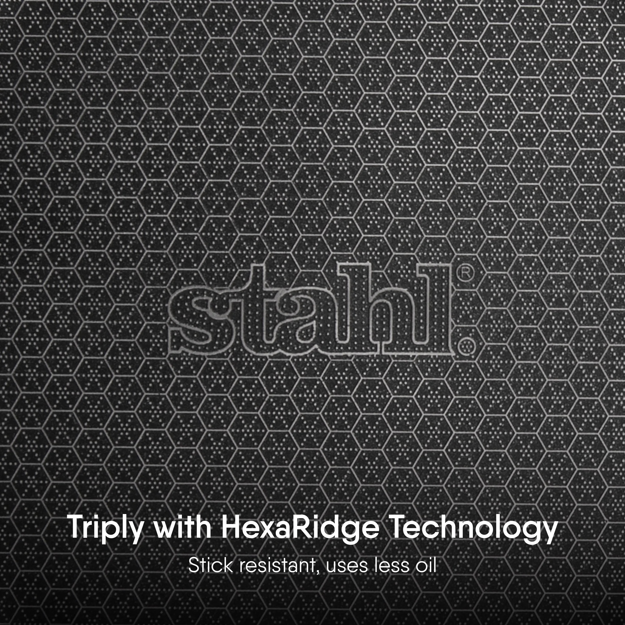 Stahl 26cm Triply Artisan Hybrid Deep Frypan With Lid -3